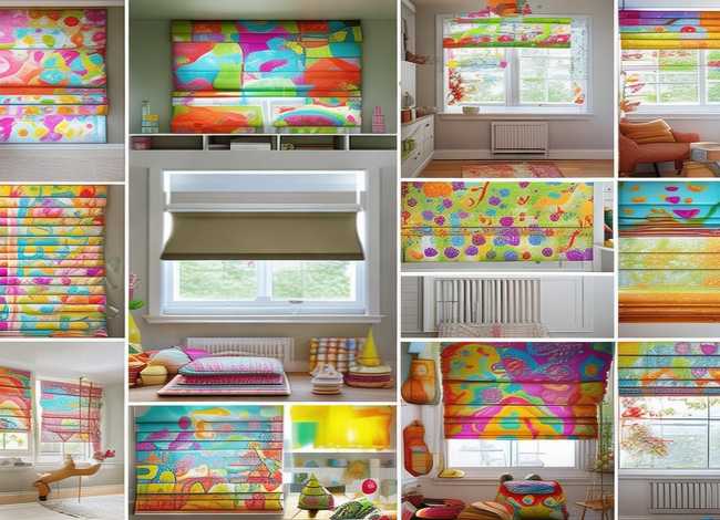 儿童罗马帘图片效果图 - 儿童罗马帘图片效果图大全