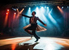 他跳舞（他跳舞跳得非常好的英文）