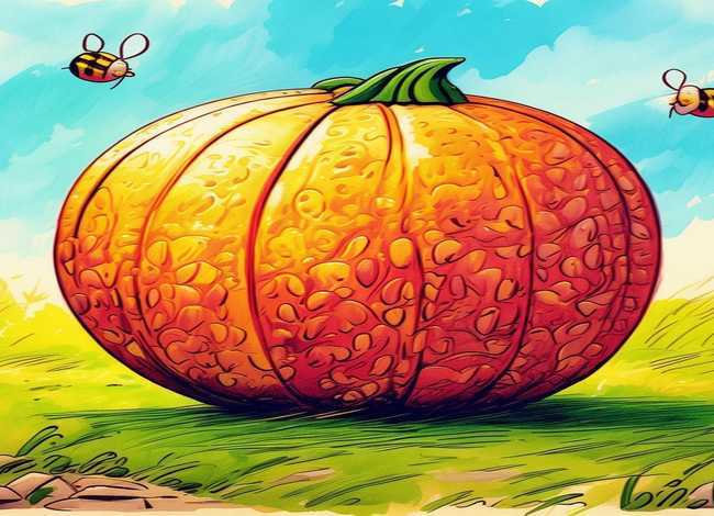 西瓜的故事图片；西瓜的故事图片简笔画