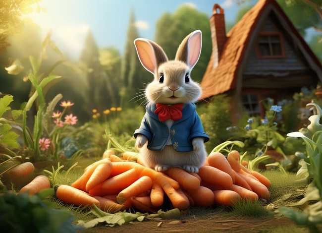 彼得兔的故事绘本，彼得兔的故事绘本PPT