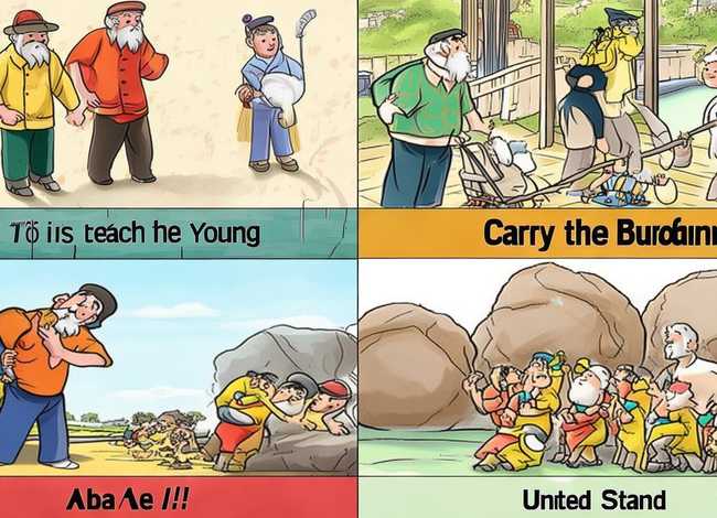 四格成语故事连环画（四格成语故事连环画图片）