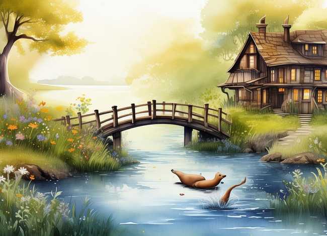 水彩故事（水彩小故事）