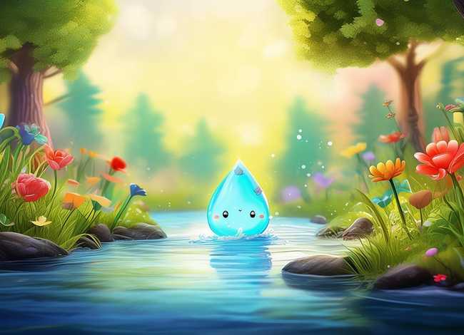 水滴的故事绘本 水滴的故事绘本亮点