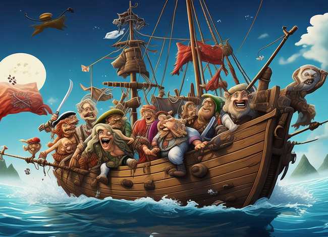 海盗的故事儿童故事 - 海盗的故事视频