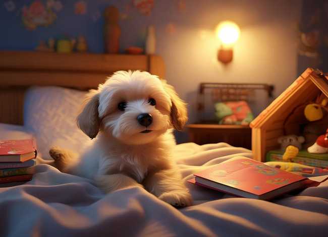 小狗的儿童睡前故事，小狗的睡前故事短篇