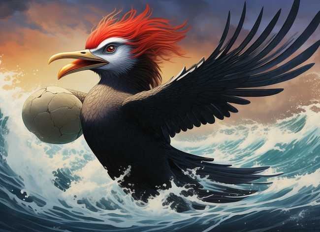 神话故事精卫填海的画怎么画、神话故事精卫填海的画怎么画的