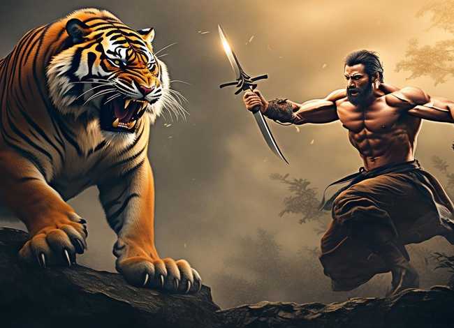 中国经典故事绘本；中国经典故事绘本武松打虎