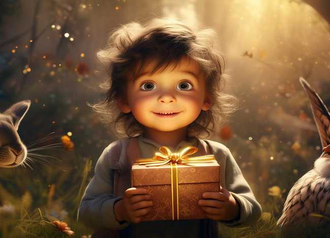 儿童礼物童话故事 - 幼儿故事《礼物》全文