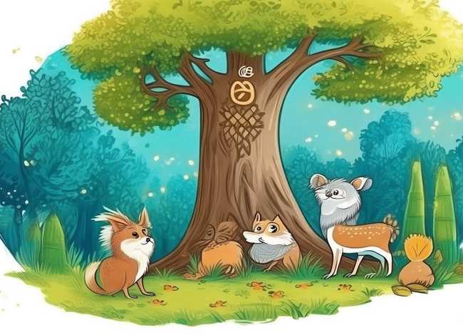 寓言故事创作儿童画，寓言故事创编画