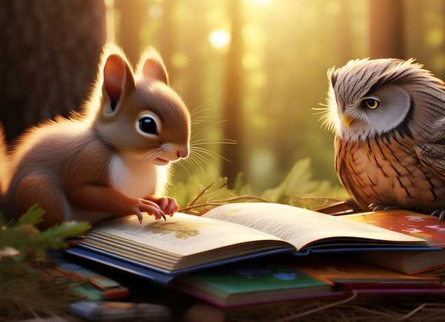 小松鼠的睡前故事，小松鼠的睡前故事长篇