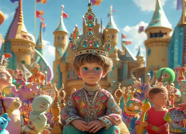 皇帝的故事儿童；皇后和皇帝的故事儿童