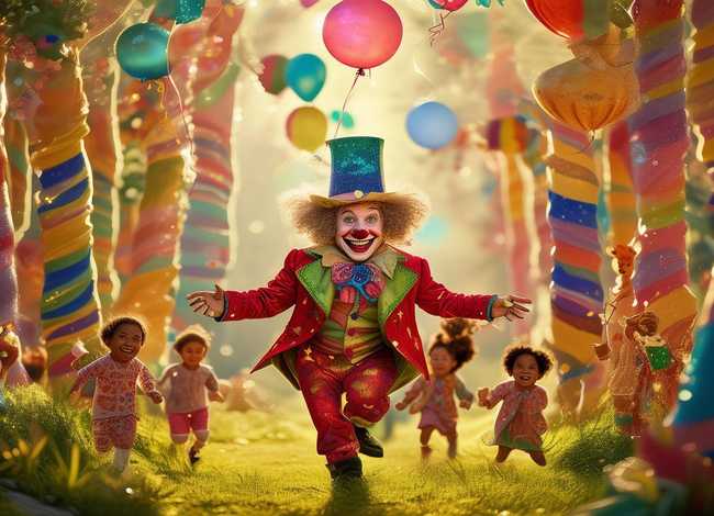 小丑的故事儿童童话、小丑的幼儿故事