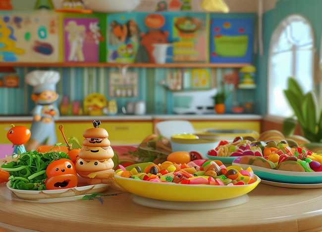 趣味儿童食谱书 - 趣味儿童餐