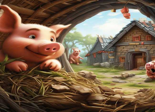 三只小猪，三只小猪故事完整原文