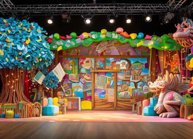 亲子故事会背景图；亲子故事比赛背景图