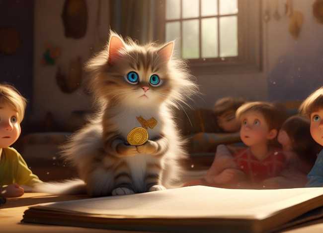 儿童故事诚实的猫咪，诚实的猫咪故事视频