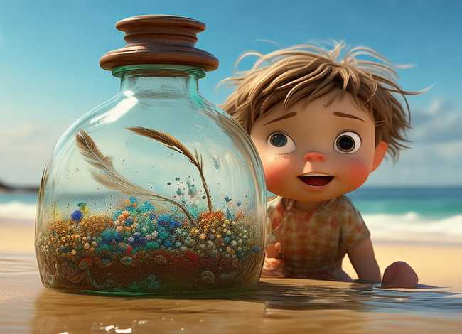 神秘漂流瓶的故事儿童（漂流瓶的故事 动画片）
