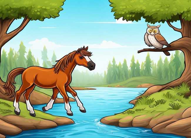 十大经典儿童寓言故事小马过河，20个经典寓言故事小马过河