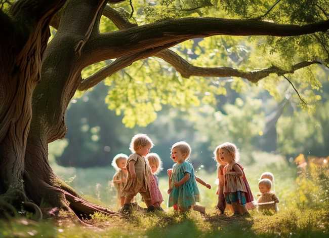 树荫儿童故事；树荫幼儿故事