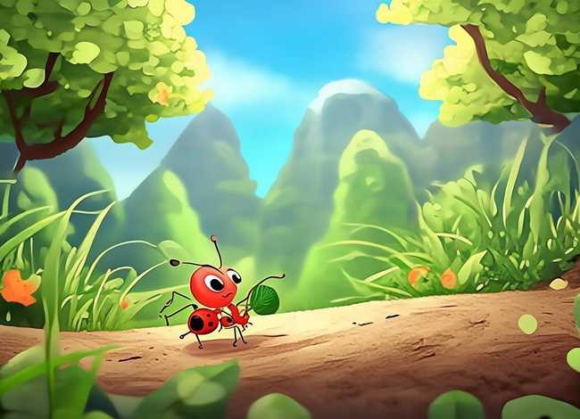 儿童故事小蚂蚁回家；幼儿故事 小蚂蚁回家