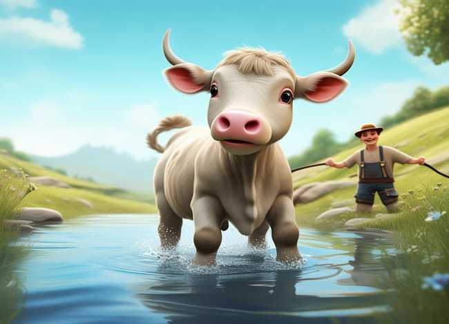 幼儿故事小牛;幼儿故事小牛过河教案 幼儿故事小牛;幼儿故事小牛过河教案