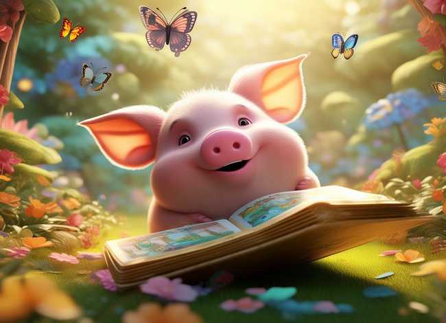 儿童故事小猪的理想文字（小猪的理想故事视频一等奖幼儿园学字宝宝）