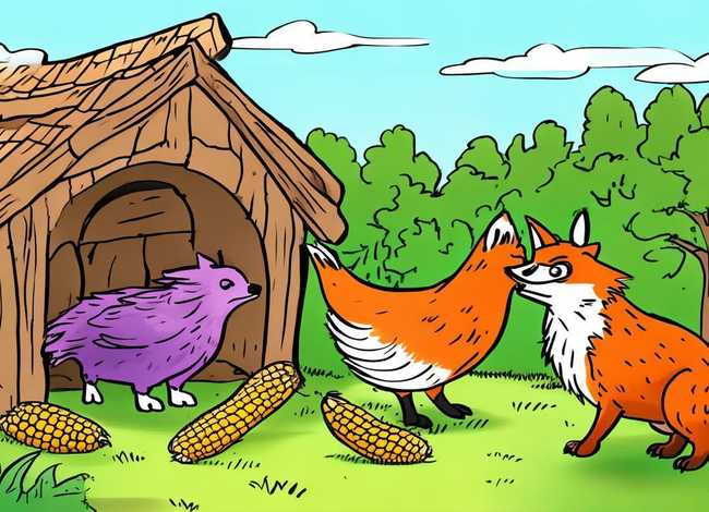 英语成语故事绘本（英语成语故事绘本线稿图片）