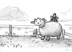 亡羊补牢故事配图简笔画、亡羊补牢故事简笔画图片