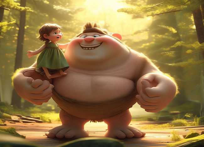 巨人小孩故事 巨人小孩故事大全