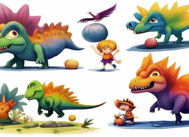 恐龙儿童动画片、恐龙儿童动画片益智合集
