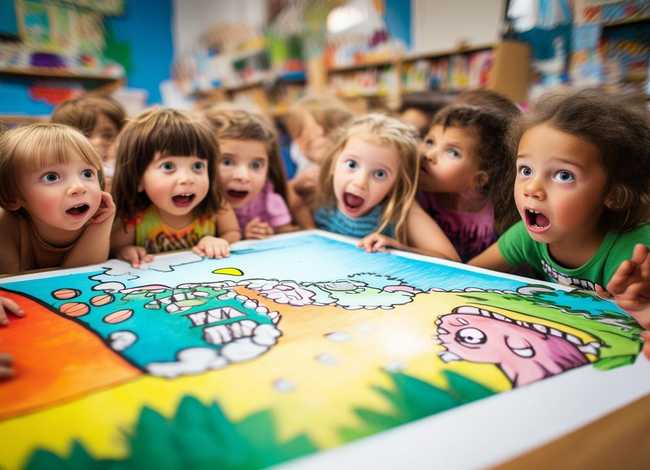 幼儿故事大赛图片简单画，幼儿故事大赛图片简单画法