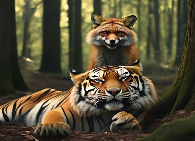 狐假虎威的故事简短，狐假虎威的故事简短100字