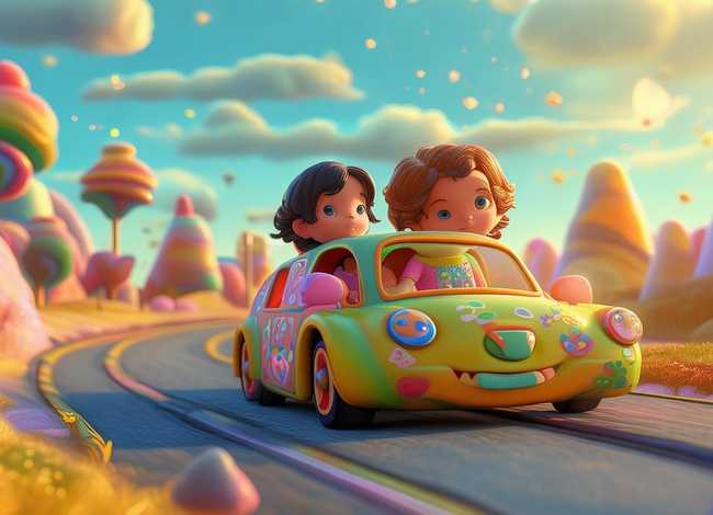 儿童小汽车的故事会 - 幼儿故事大全小汽车的故事