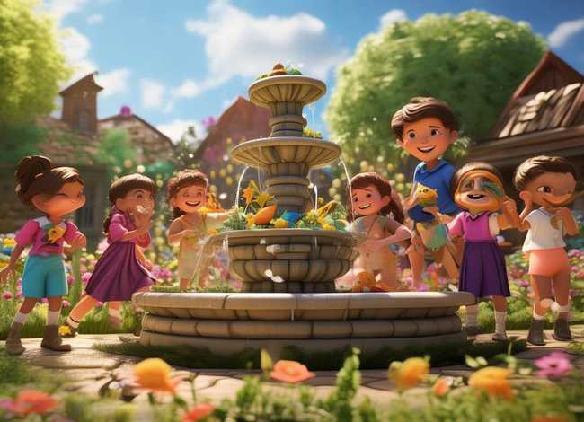 花园儿童故事，有关花园的故事 幼儿园