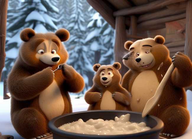 3只熊故事；3只熊故事简短概括英文版