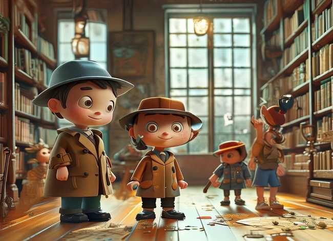 侦探推理故事儿童；适合孩子的推理侦探故事