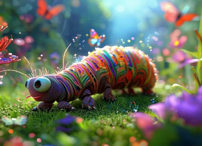 毛毛虫的故事动画、毛毛虫的故事动画视频