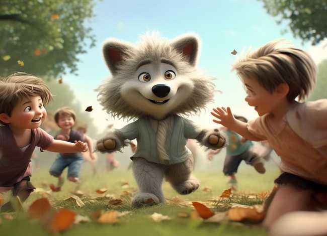 儿童情景剧笨狼的故事剧本，笨狼的故事情景剧表演