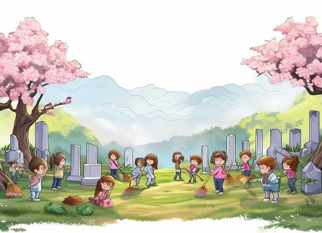 小学生清明节故事大全（小学生清明节故事大全视频）