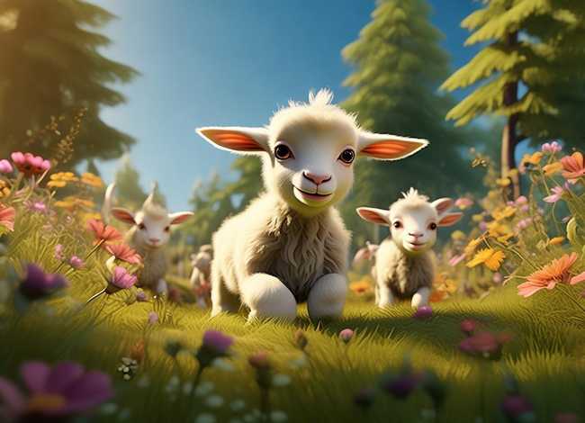 儿童故事山羊格拉夫，山羊幼儿故事