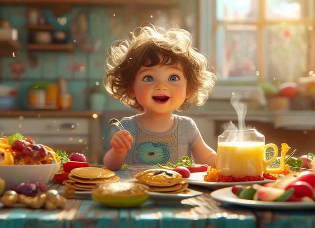 早餐 绘本，早餐真好吃绘本