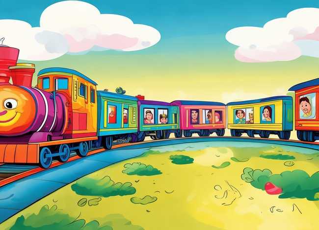 火车儿童绘本 - 火车儿童绘本图片