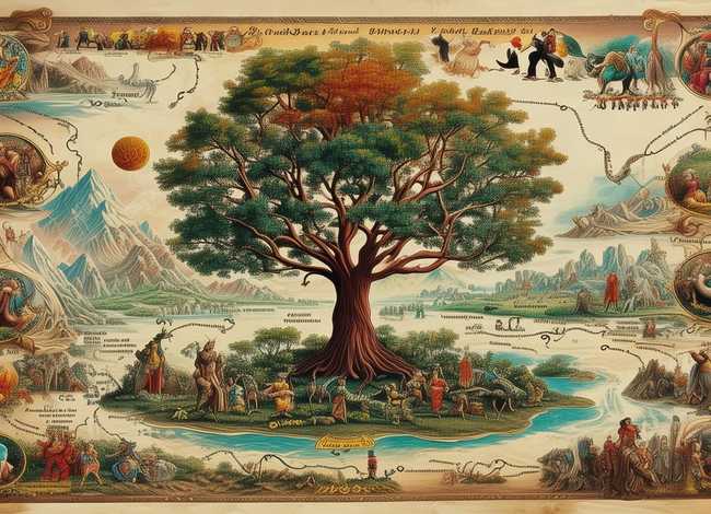 古代神话故事思维导图 - 古代神话故事思维导图模版 古代神话故事思维导图 - 古代神话故事思维导图模版