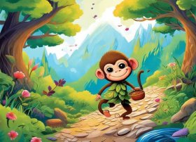 幼儿园猴子故事大全；幼儿园简单故事大全小猴子下山