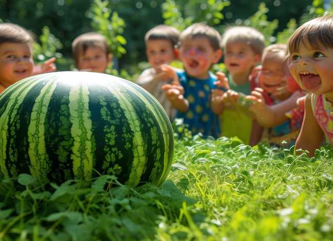 关于大西瓜的儿童故事；关于西瓜的幼儿小故事
