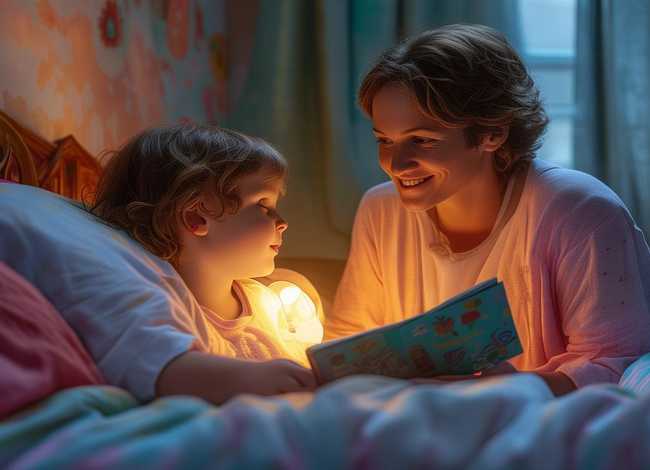 给儿童讲睡前故事简单 - 给小孩睡前讲的故事