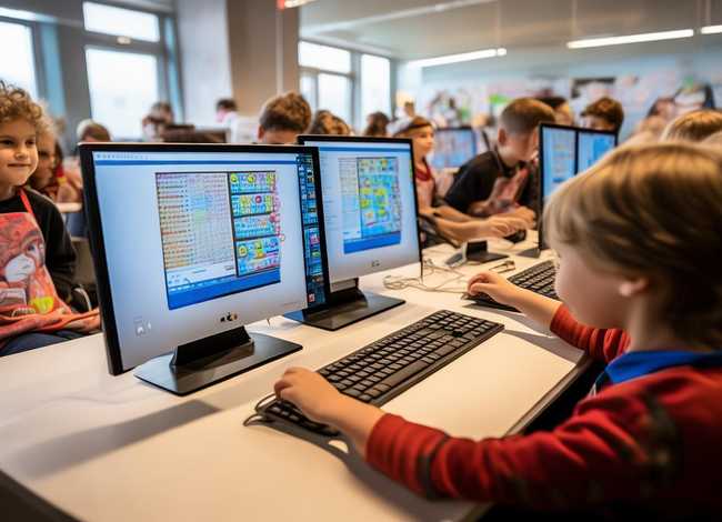 电脑编程课6-12岁儿童高级编程 儿童编程课电脑配置
