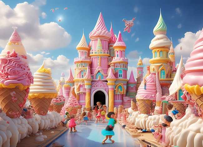 冰淇淋王国儿童故事（冰淇淋王国的故事）