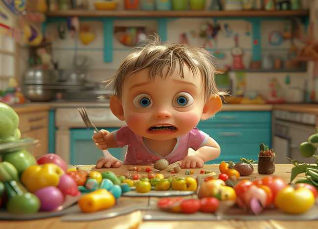 儿童故事挑食的小朋友、小朋友挑食的故事视频