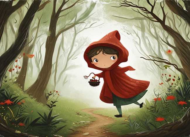 格林童话小红帽儿童故事；格林童话小红帽原文